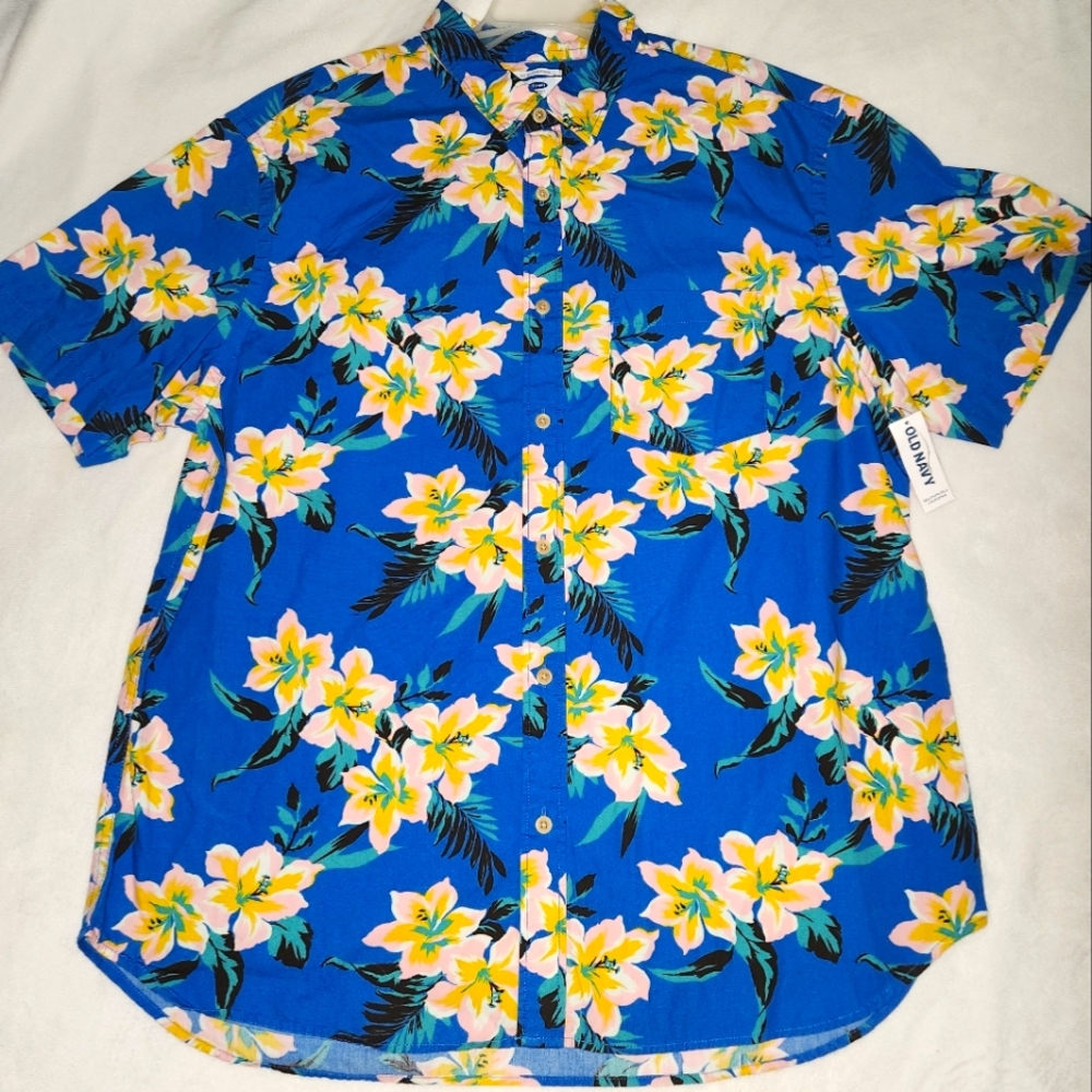 Old Navy Hawaiian shirt
